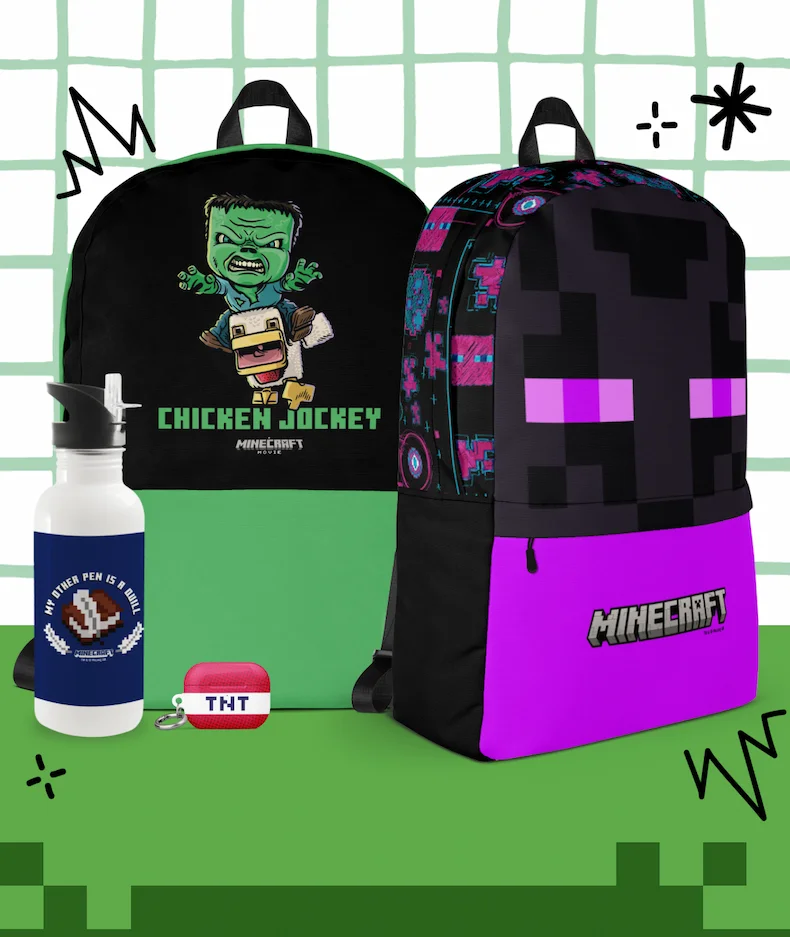 Shop 20% Off Minecraft Gear for Back to School