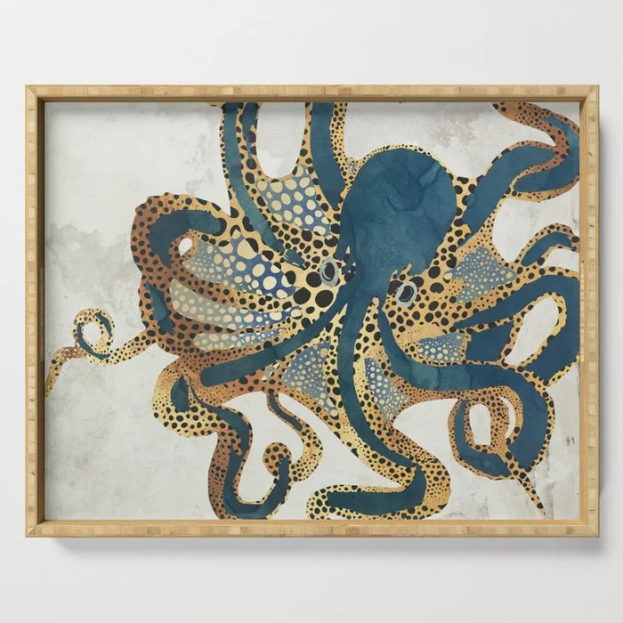 Underwater Dream VI Serving Tray Serving Tray