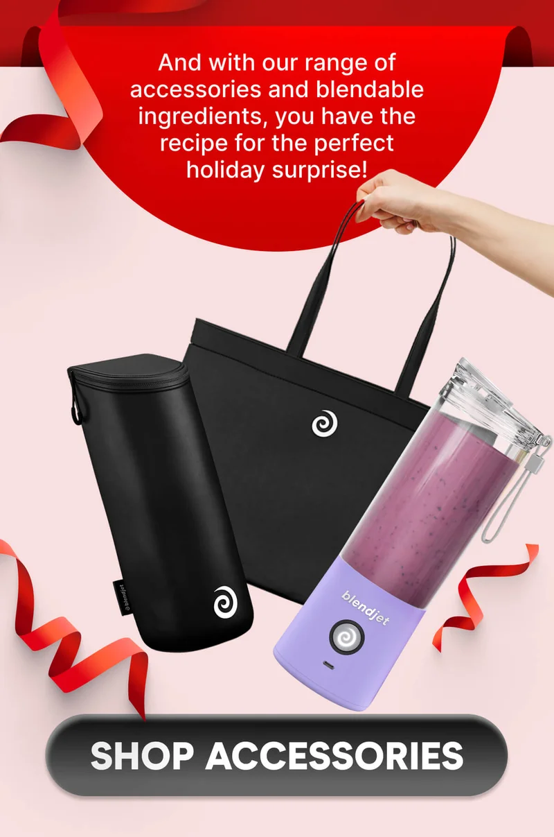 And with our range of accessories and blendable ingredients, you have the recipe for the perfect holiday surprise!