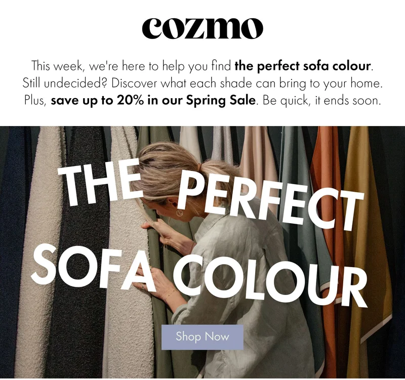 The Perfect Sofa Colour