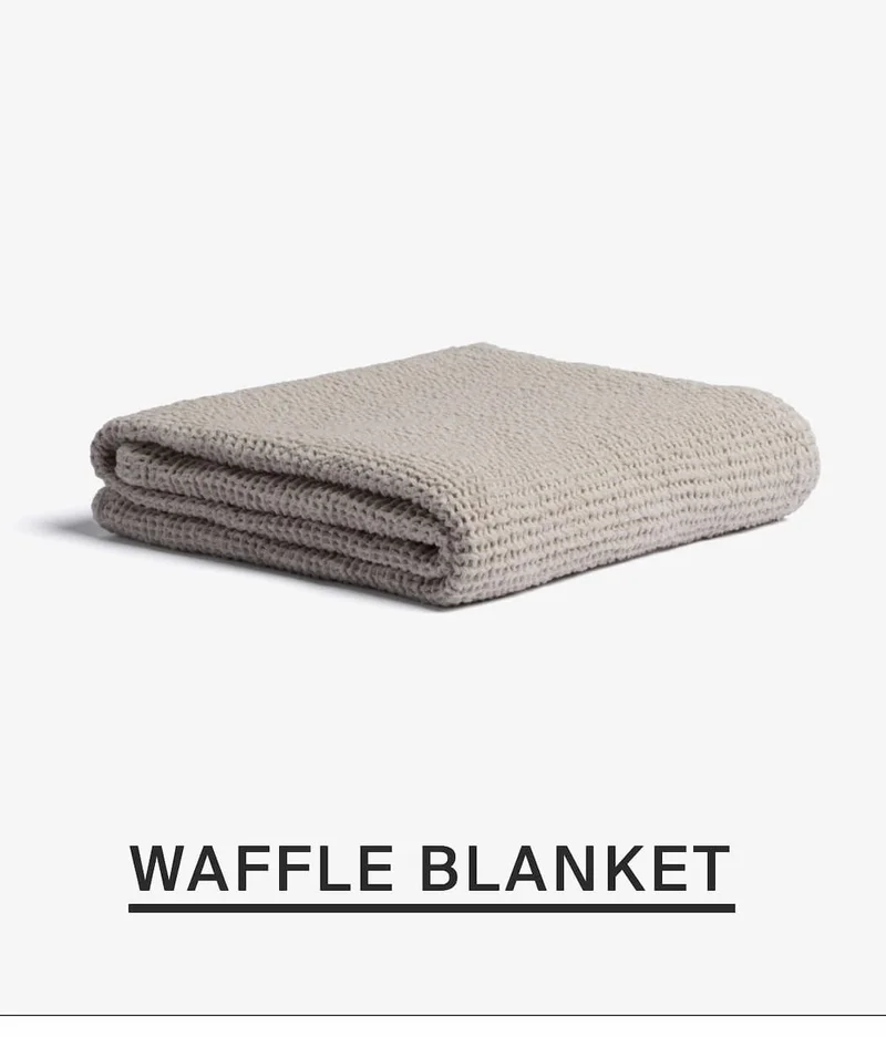 Waffle blanket