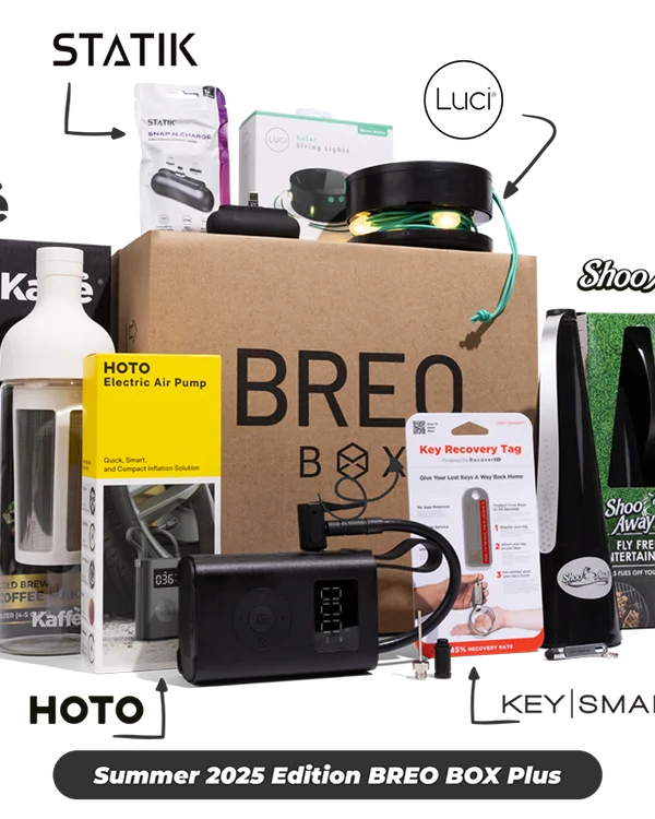 Breo Box tech and lifestyle subscription