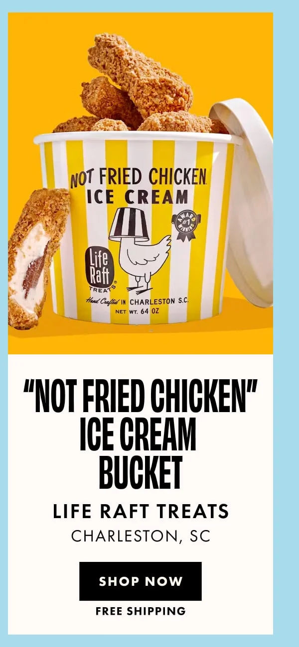 Not Fried Chicken Ice Cream Bucket Not Fried Chicken Ice Cream Bucket