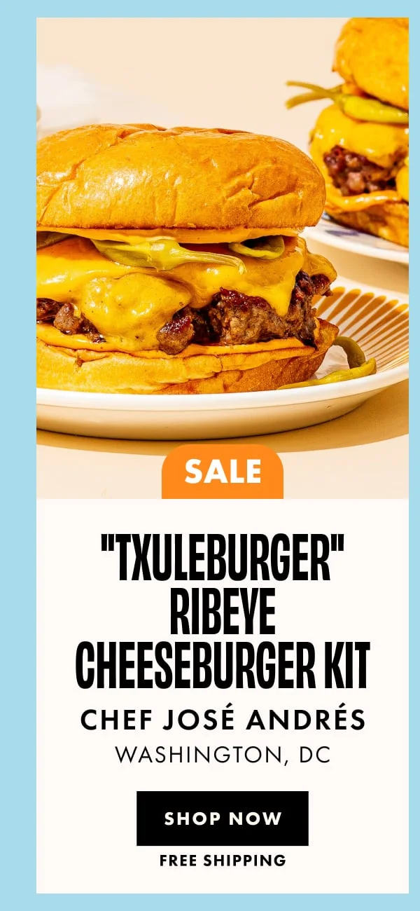Chef José Andrés Cheeseburger Kit Chef José Andrés Cheeseburger Kit