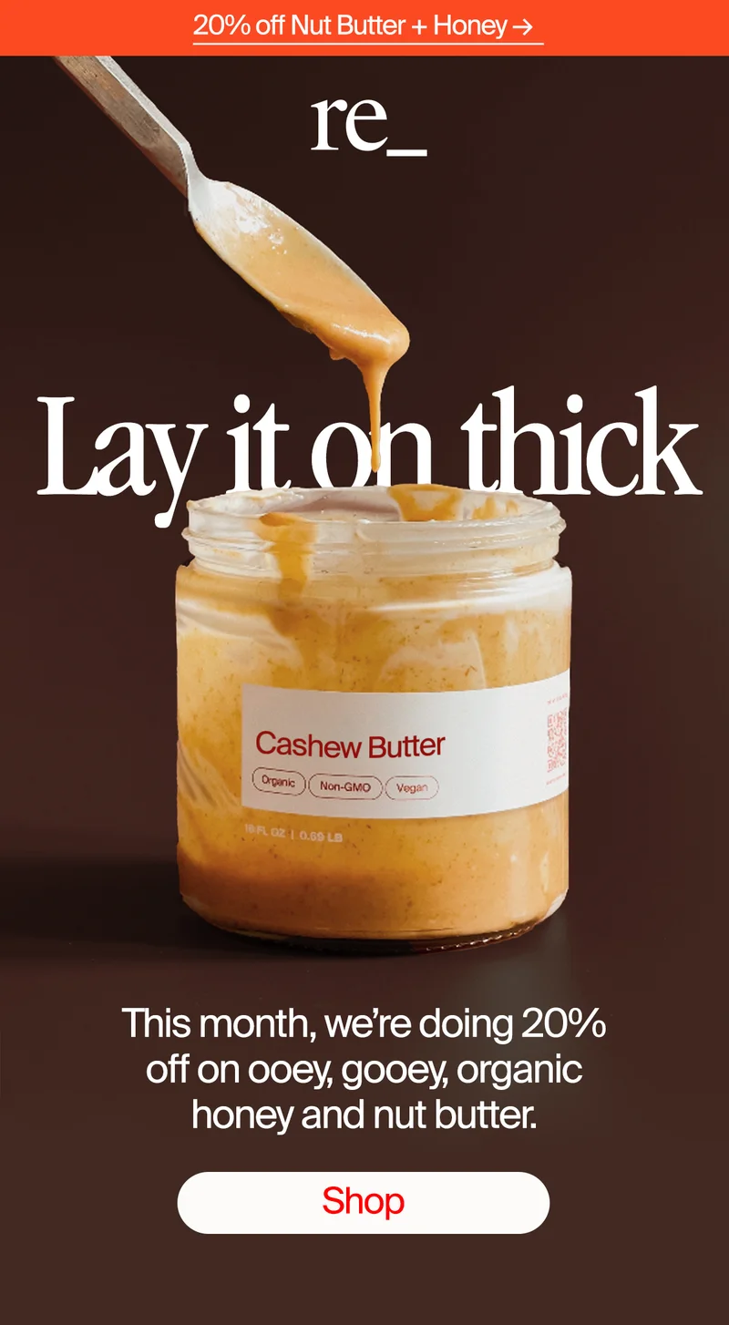 Nut Butter Sale