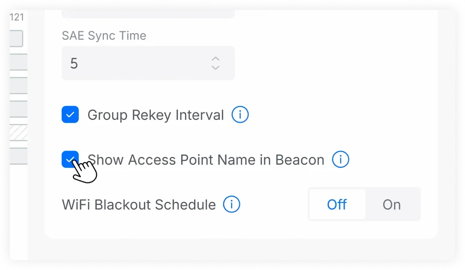AP Name Broadcasting for WiFi Professionals
