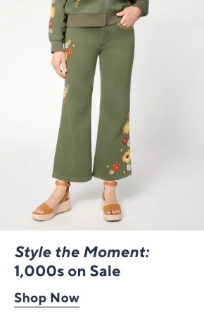 Style the Moment: 1,000s on Sale