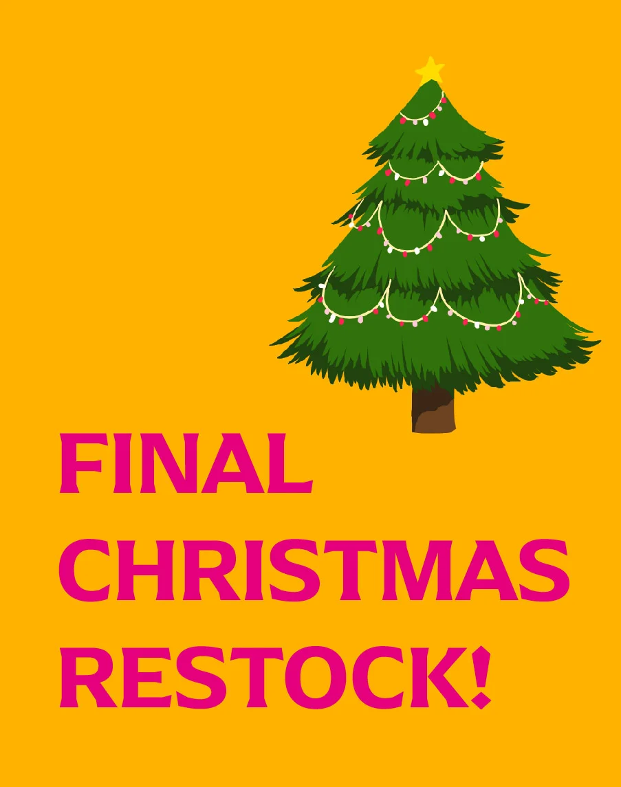 Final Christmas Restock
