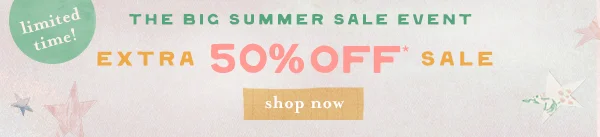 Extra 50% off sale