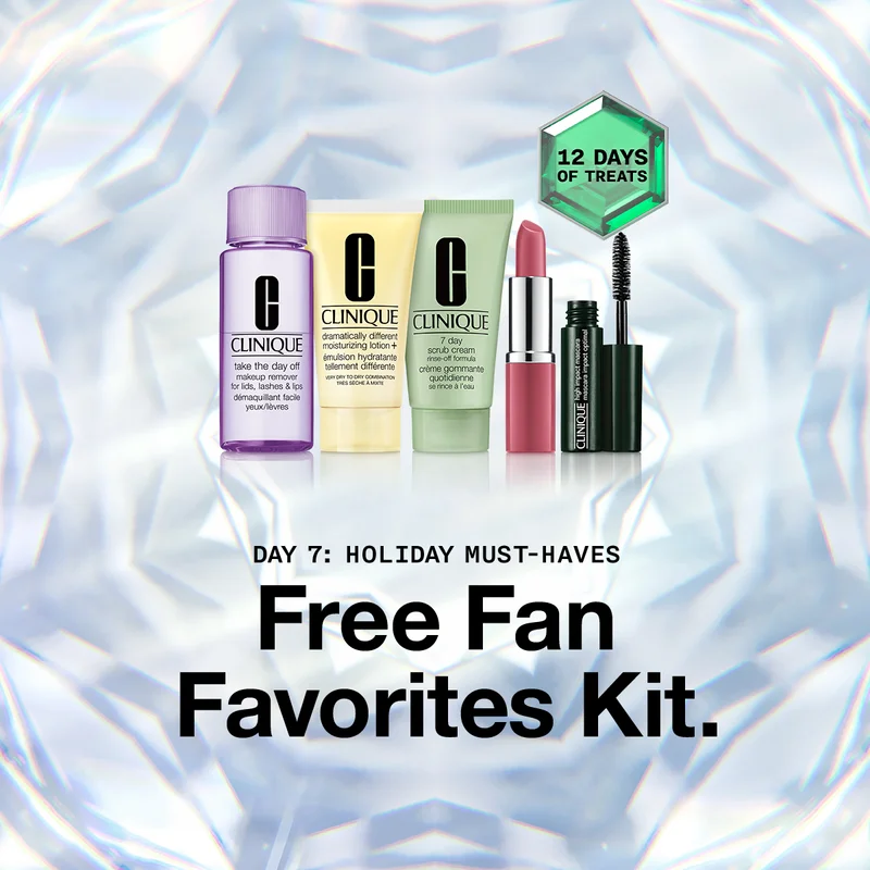 12 DAYS OF TREATS | DAY 7 - HOLIDAY MUST-HAVES | Free Fan Favorites Kit.