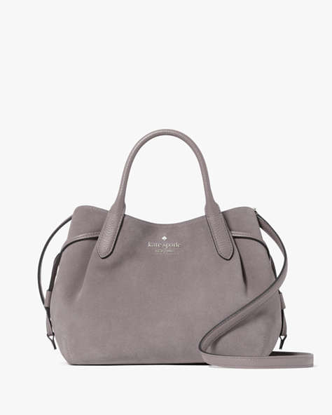 Dumpling Suede Small Satchel