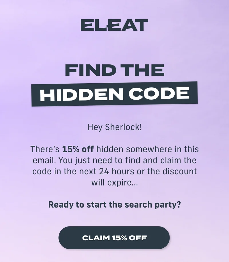 CLAIM 15% OFF