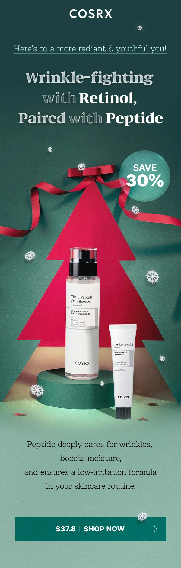 Here's to a more radiant & youthful you!