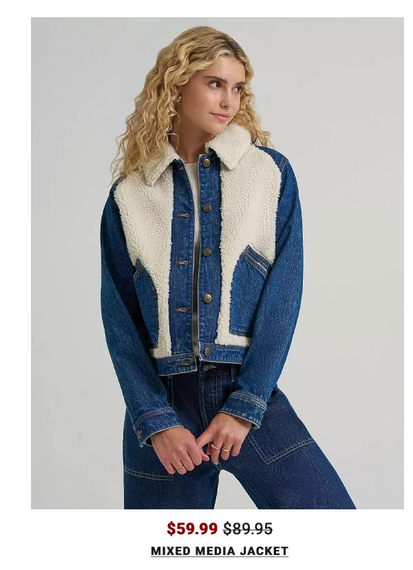 Women's Mixed Media Jacket