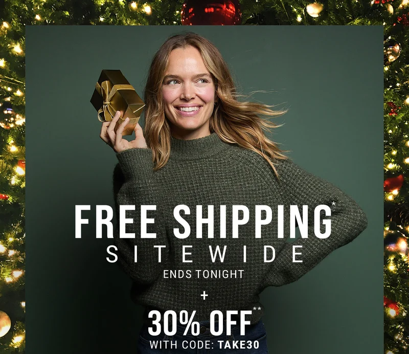 Free Shipping* Sitewide