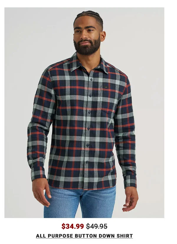 Men's All Purpose Button Down Shirt