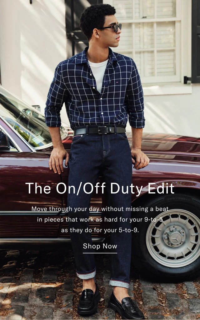 The On/Off Duty Edit Move through your day without missing a beat in pieces that work as hard for your 9-to-5 as they do for your 5-to-9. Shop Now