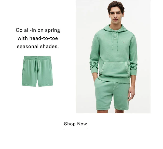 Go all-in on spring with head-to-toe seasonal shades. Shop now