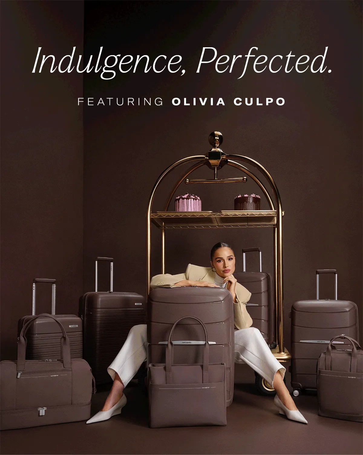 Indulgence, Perfected. Featuring Olivia Culpo
