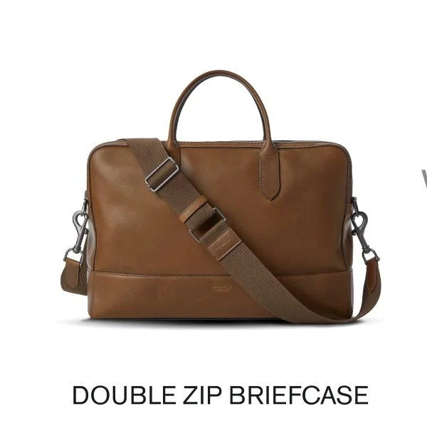 DOUBLE ZIP BRIEFCASE