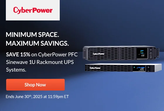 CyberPower Minimum Space. Maximum Savings. | Shop Now