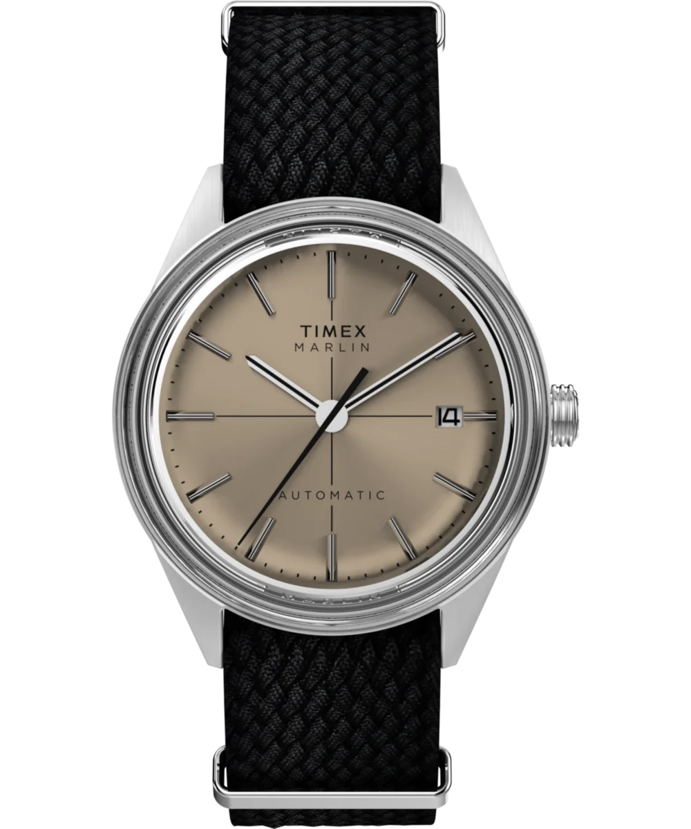 Image of Marlin® Jet Automatic 38mm Fabric Strap Watch