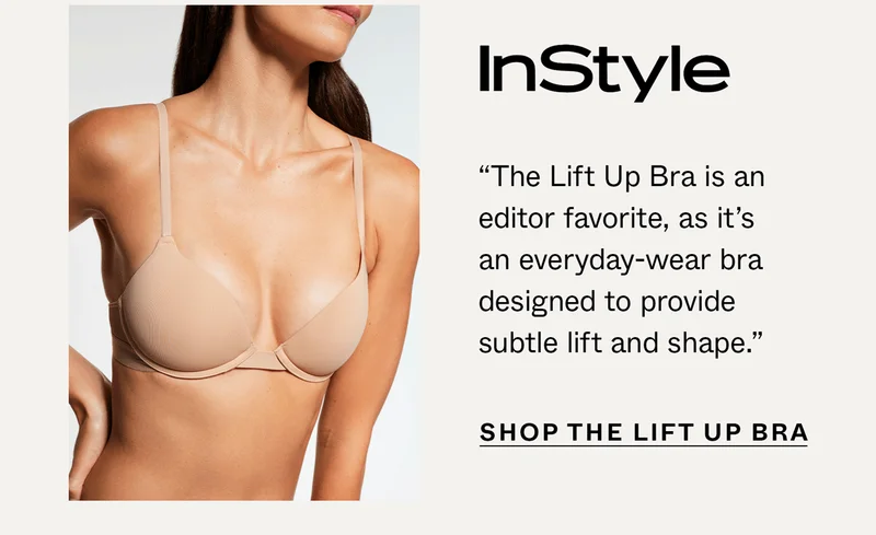 InStyle: "The Lift Up Bra is an editor favorite, as it's an everyday-wear bra designed to provide subtle lift and shape." Shop the Lift Up Bra