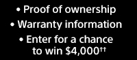 Proof of ownership | Warranty information | And more