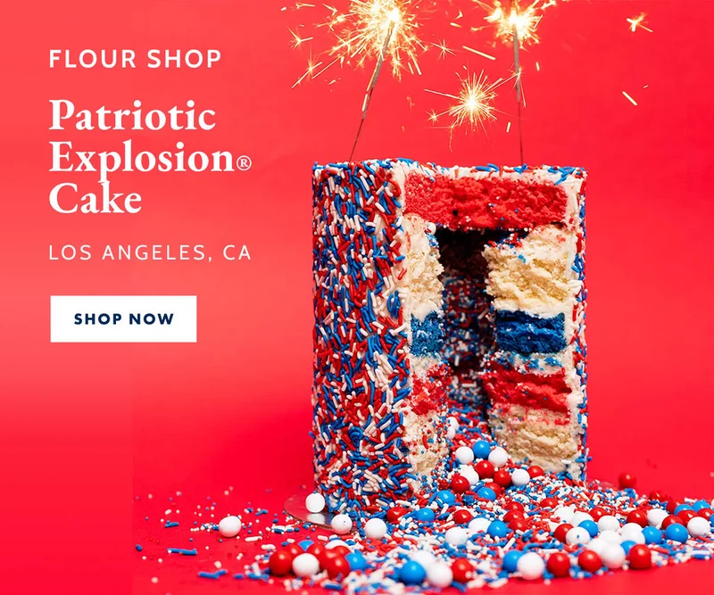 Flour Shop's Patriotic Explosionยฎ Cake Flour Shop's Patriotic Explosionยฎ Cake