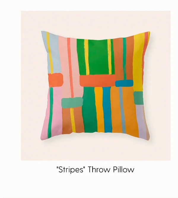 Stripes | Throw Pillow