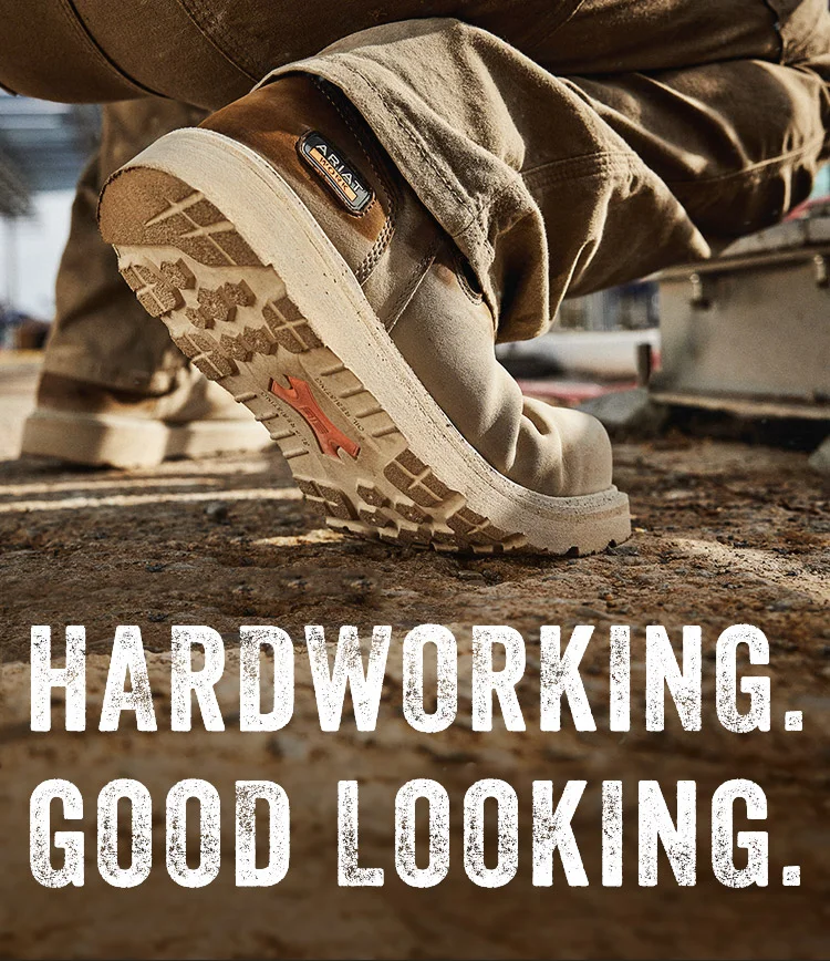 HARDWORKING. GOOD LOOKING.