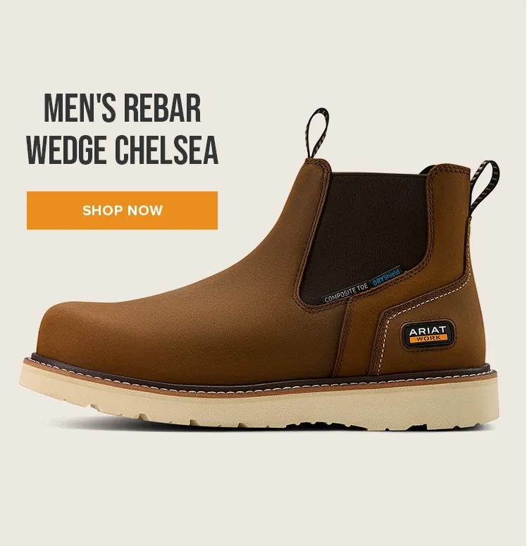 MEN'S REBAR WEDGE CHELSEA | SHOP NOW