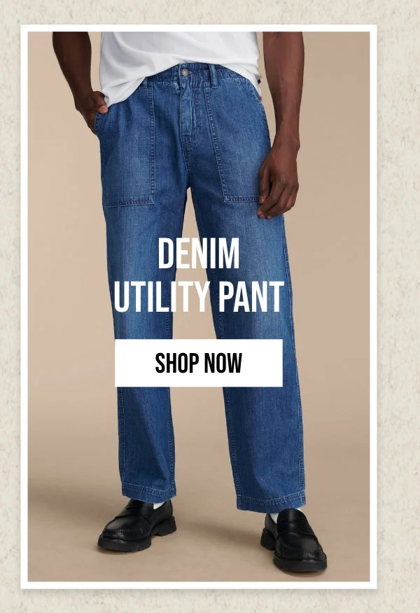 DENIM | UTILITY PANT | SHOP NOW