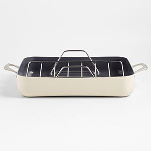Crate & Barrel EvenCook Ceramic™ Roasting Pan