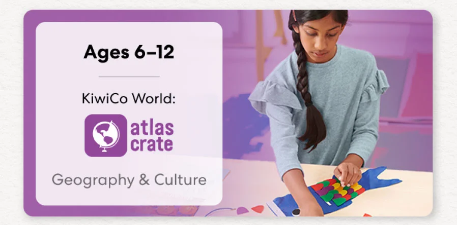 Boy building an engineering project from KiwiCo Labs, suitable for ages 9–11. Perfect for exploring engineering concepts.