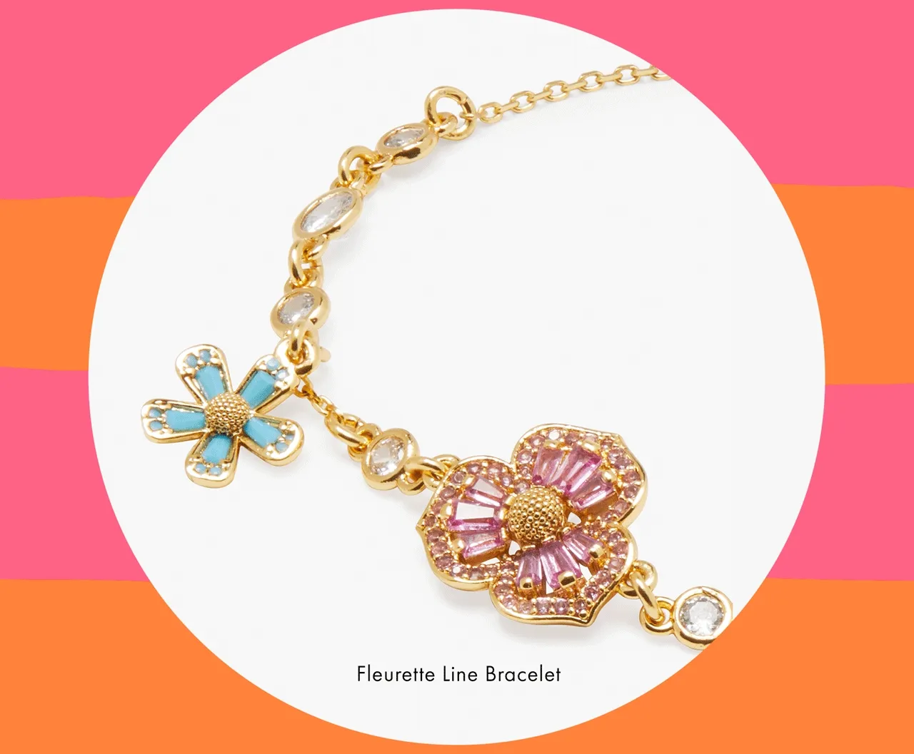 Fleurette Line Bracelet