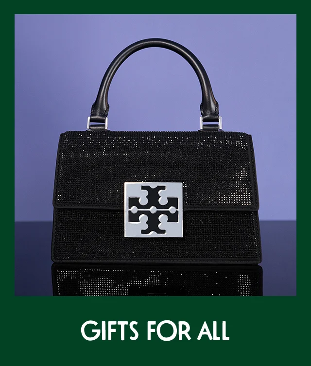 A Tory Burch handbag.