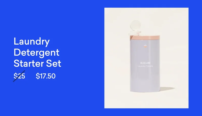 ICYMI: Get our Laundry Detergent Starter Set for $17.50!