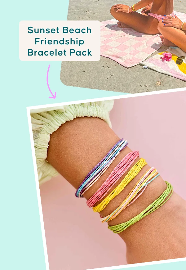 Sunset Beach Friendship Bracelet Pack
