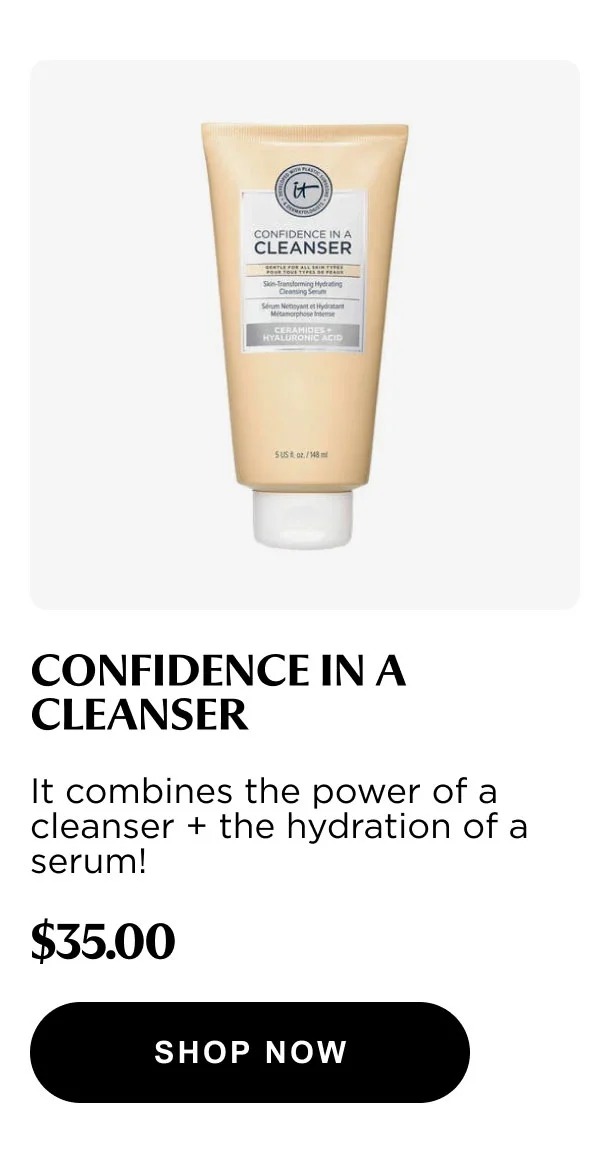 Confidence In a Cleanser