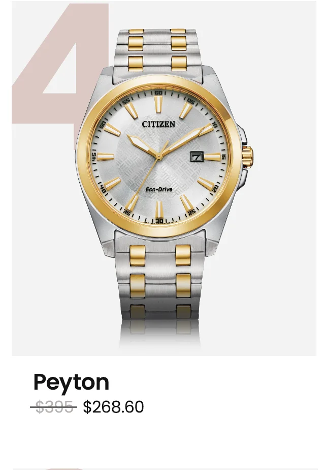 Peyten  WAS: $395  NOW: $268.60