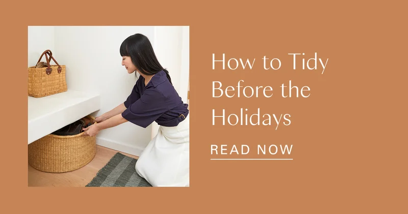 How to Tidy Before the Holidays