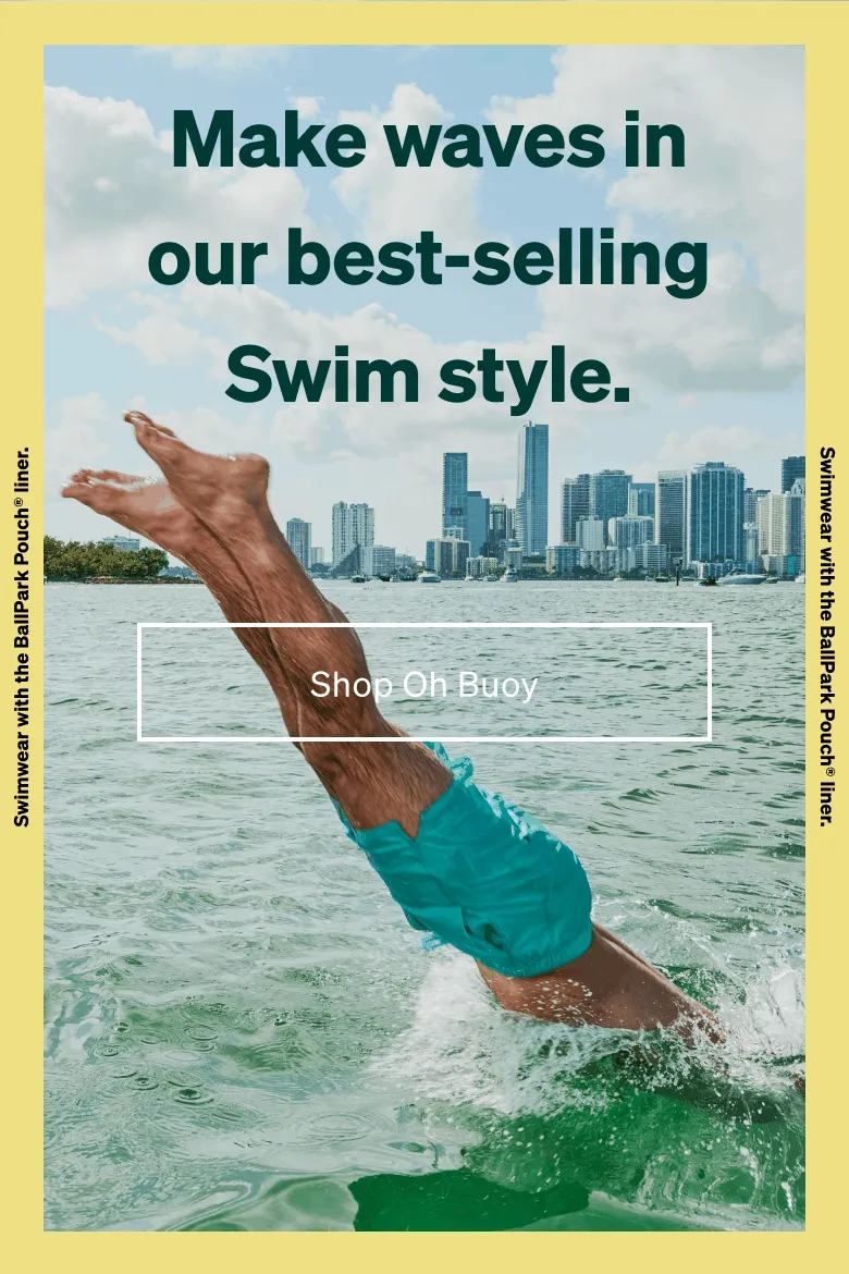 Make waves in our best-selling Swim style.