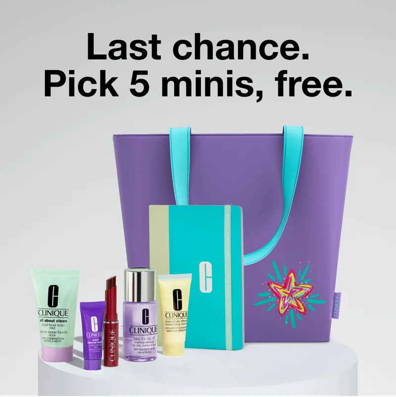 Last chance. Pick 5 minis, free.