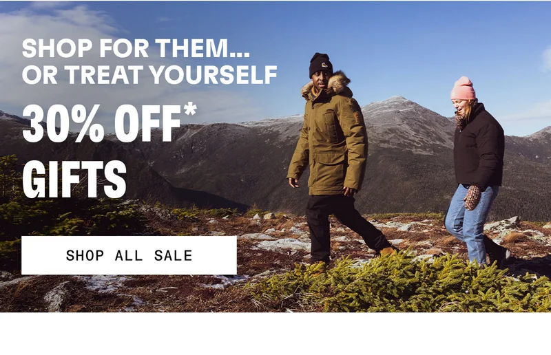 Shop for them or treat yourself. 30% off gifts. Shop all sale.