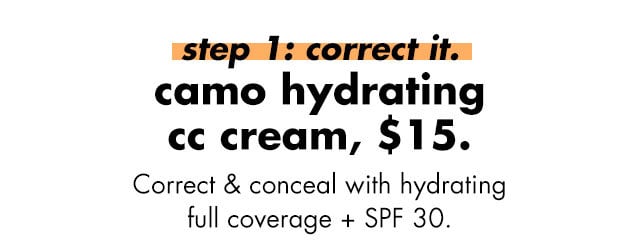 Step 1: Correct it