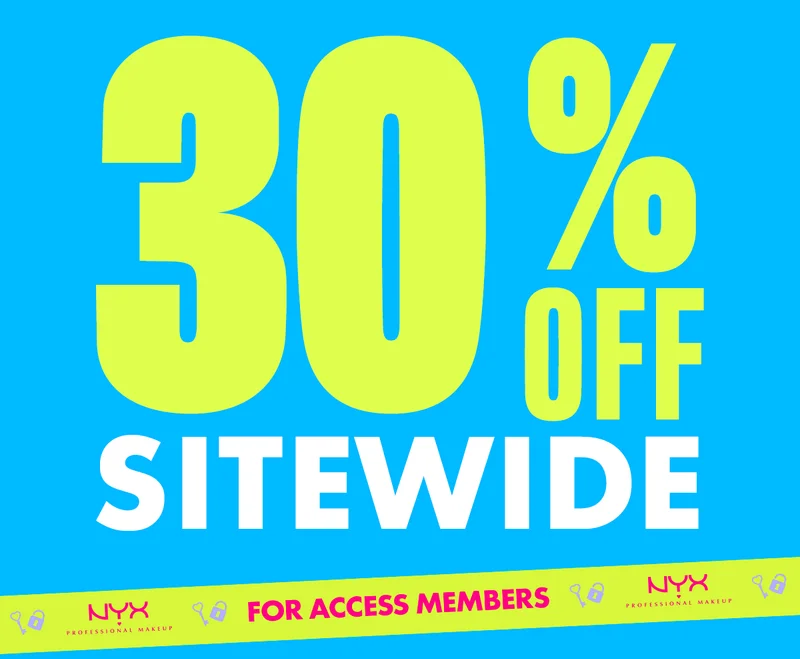 30% OFF SITEWIDE