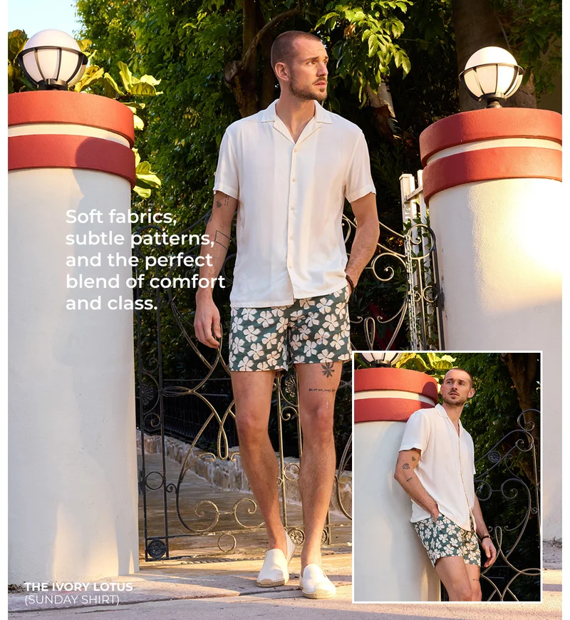 Sunday Shirt: The Ivory Lotus