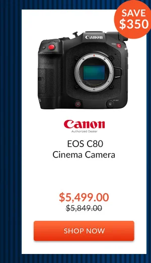 Canon EOS C80 Cinema Camera
