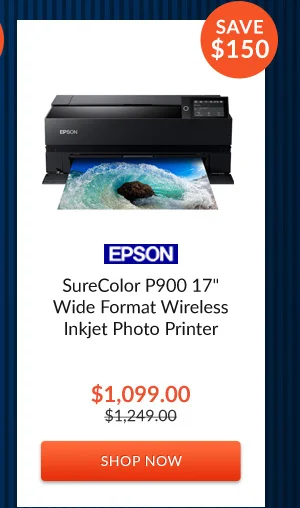 Epson SureColor P900 17inches Wide Format Wireless Inkjet Photo Printer